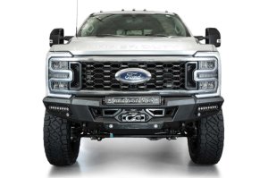 Ford F250 Super Duty Bumper - Front - Addictive Desert Designs - Phantom Winch Front Bumper - Hammer Black - `23-`27 Ford F250 Super Duty Bumper - Front - Addictive Desert Designs - Phantom Winch Front Bumper - Hammer Black - `23-`27